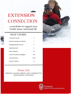 Extension Connection Winter 2022 Issue