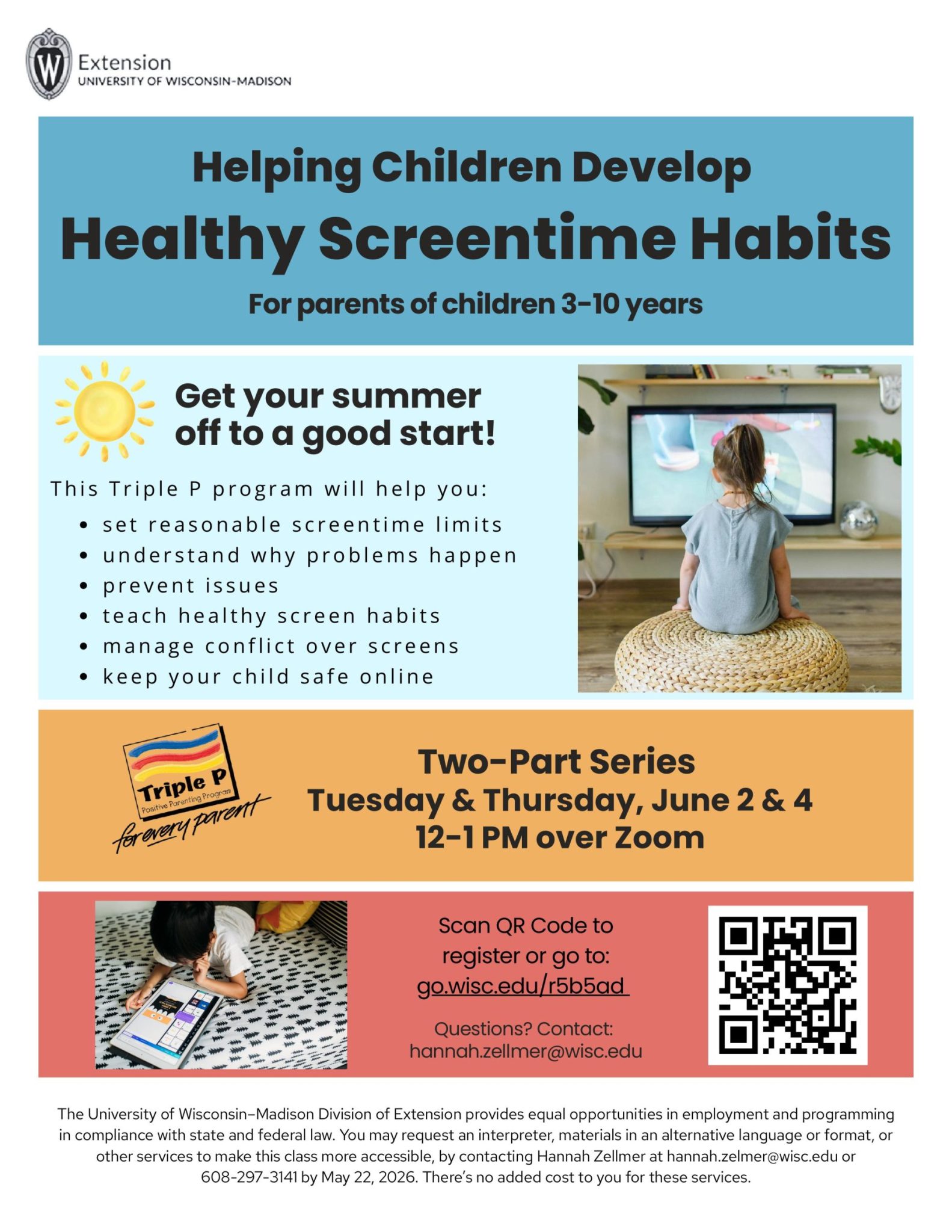 Helping Children Develop Healthy Screentime Habits – Extension ...